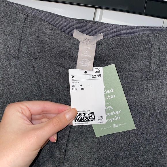 H&M gray dress pants - Picture 4 of 5